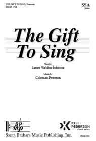 The Gift to Sing SSA choral sheet music cover Thumbnail
